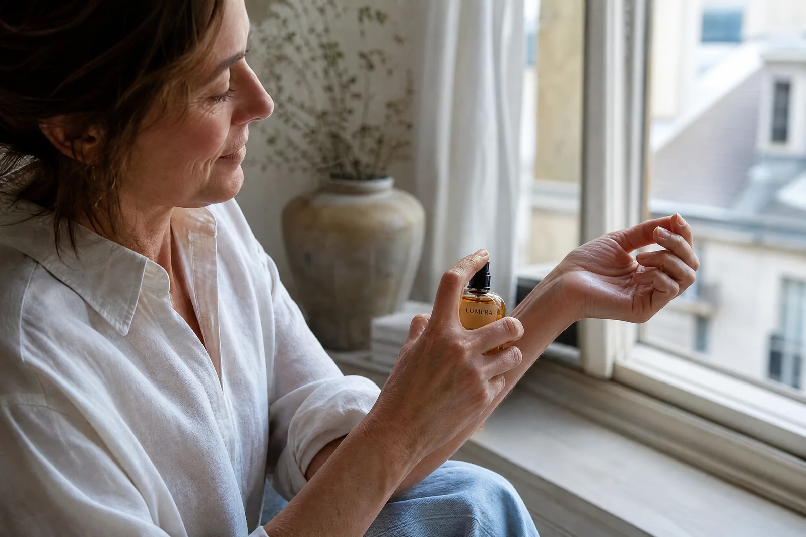 A More Considered Way to Layer Fragrance editorial photo