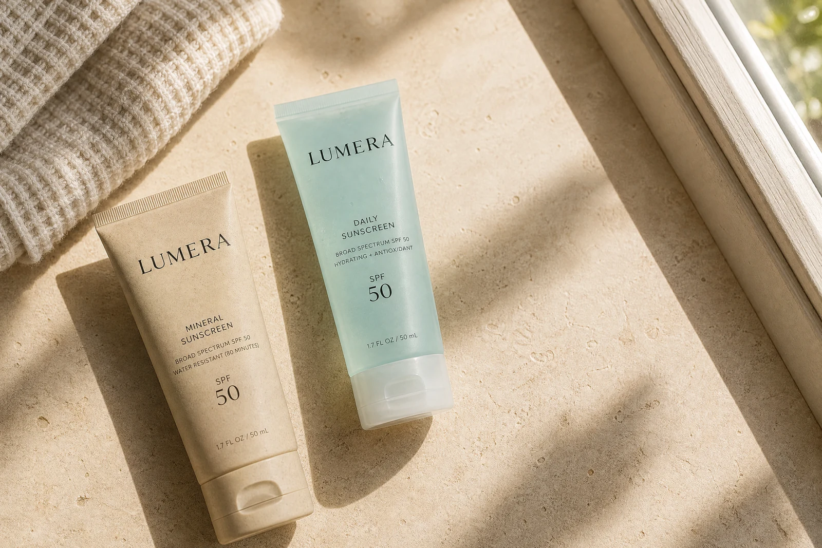 Texture, Finish and Packaging: How to Choose a Daily Facial Sunscreen editorial photo