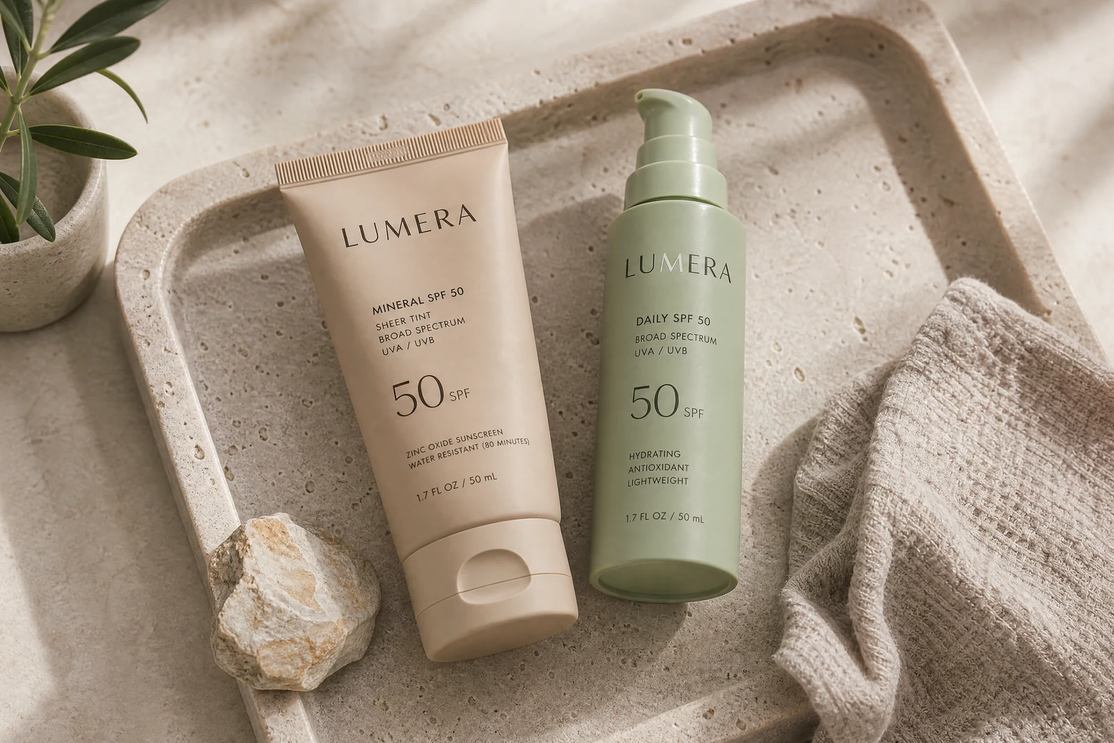Mineral vs Organic Sunscreen Filters editorial photo