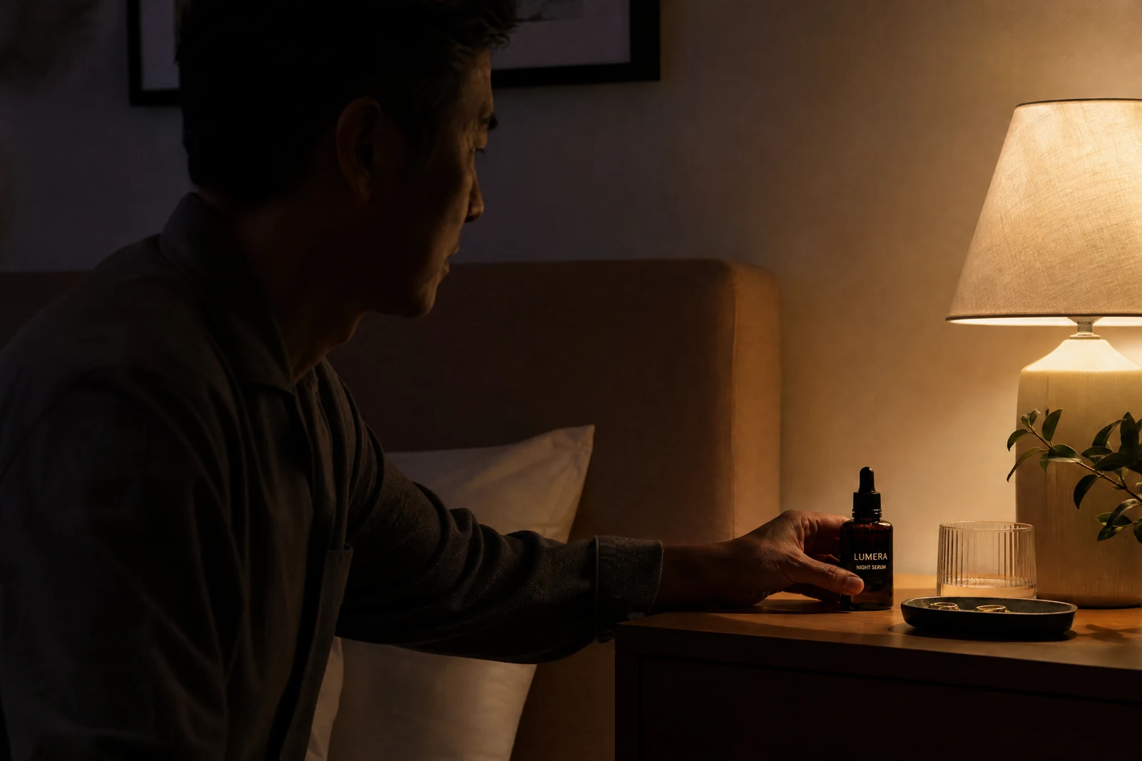 Melatonik: Melatonin, Vitamin C and Overnight Skin Care editorial photo
